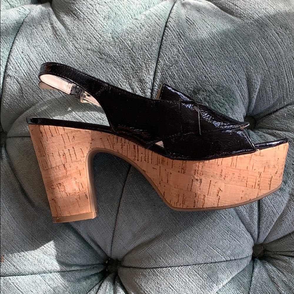 Patent Platform Shoes View 4